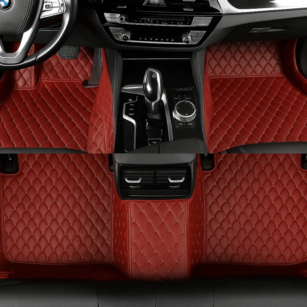 Custom Leather Floor Mats - Image 11