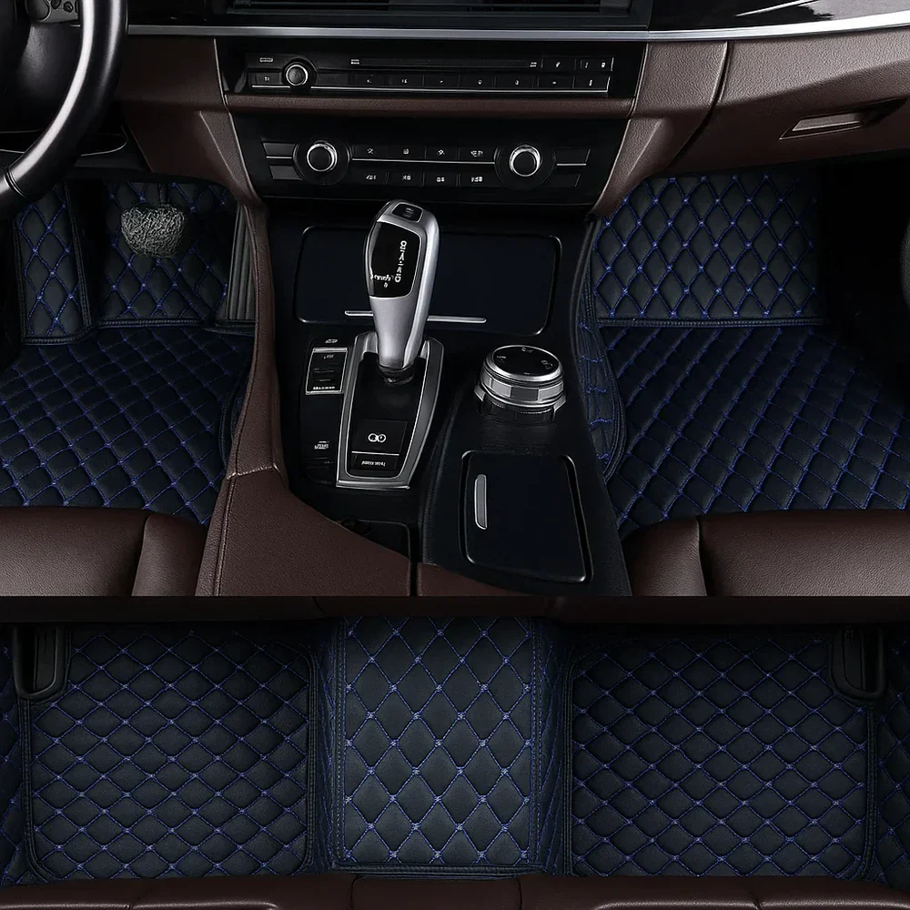 Custom Leather Floor Mats - Image 9